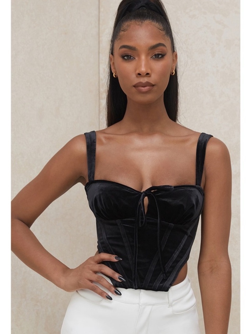 House of Cb corset top